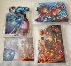 【新品未開封】鬼滅　WEBSHOPくじ　アクリルスタンド　義勇　炭治郎　猗窩座