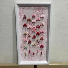 吊るし雛風額飾り　ひな祭り