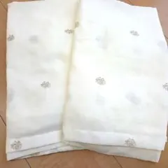 unico レースカーテン 花柄刺繍 ホワイトのサムネイル