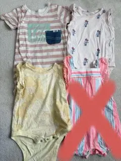 最終お値下げ❣️ベビーギャップLee ロンパース6-18m/70-80 セット