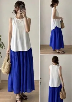 AZUL BY MOUSSY ノースリーブシャツ　 白 Sサイズ　本日限定セールのサムネイル