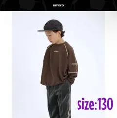 しまむら　とうくん　toosunday umbro 袖パイピングトレーナー