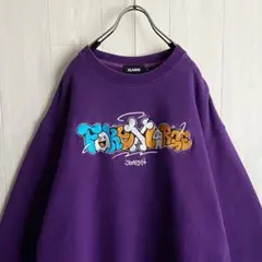 X-LARGE エクストララージ センター 刺繍ロゴ スウェットトレーナー