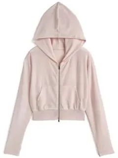 GRL UVカットサムホール付きショート丈パーカー [tu2120]のサムネイル