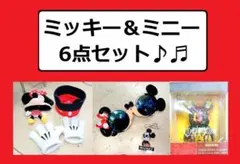 『ディズニーランド　6点セット　ミッキーグローブ　ミニー防止　ミッキーバケツ』