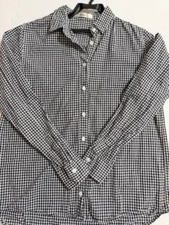 ギンガムチェック 長袖シャツ