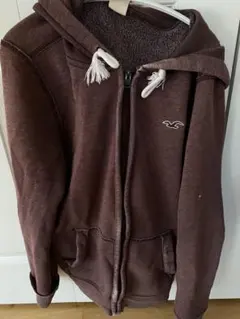 ホリスター Hollisterパーカー　メンズSサイズ フルジップパーカー