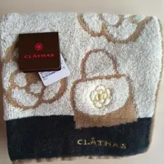 CLATHAS ハンカチ タオルハンカチ カメリア柄