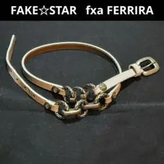 黒夢 清春 fxa FERRIRA ベルト 本革