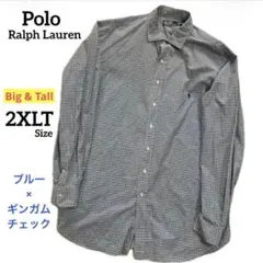希少 ポロラルフローレン BD ボタンダウンシャツ Big&Tall 2XLT