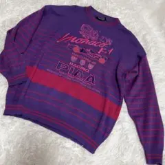 イタリア製　古着　イタリア製 PIAA ヴィンテージ ニット セーター 刺繍のサムネイル