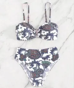 シーイン shein ペイズリー　水着　S