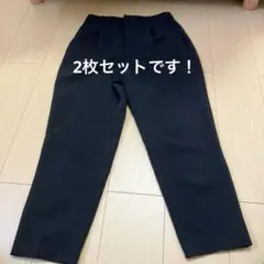 GU ブラック スラックス　ブラック　L