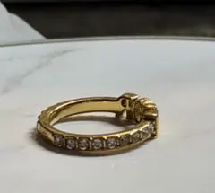 Dior ゴールドバンドリング ストーン付きのサムネイル
