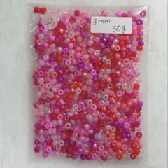 [43] ガラスシードビーズ 3mm 30ｇ