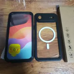 iPhone 17 Air 用防水防塵ケース 全面保護 ブラック マグセーフ対応