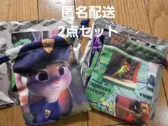 シークレット巾着　ズートピア2 ジュディ　オッタートン夫妻
