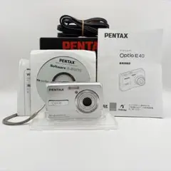 動作品 PENTAX Optio E90 オプティオ ブラック コンデジ 付属有 - メルカリ