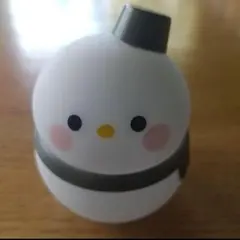 39カラフル まるっこ ゆきだるま ソフビ Snow Man 黒色ブラック目黒蓮