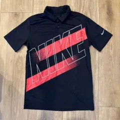激レア★美品★Nike ナイキゴルフポロシャツ 黒/赤