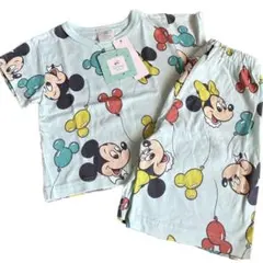 【新品】Disney ベビーパジャマ　セット　80cm ミッキー　ミニー