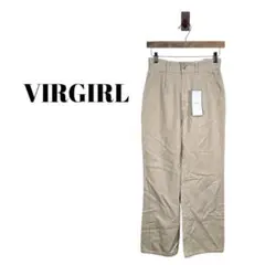 【VIRGIRL】レディース　チノパンツ　ウエストゴム　レースアップ　ポケット