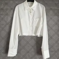 トゥモローランド【DES PRES】コンパクトプレーンクロップドシャツのサムネイル