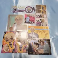 即購入可 名探偵コナン バーボン 安室透 降谷零 ベルモット ステッカー カード