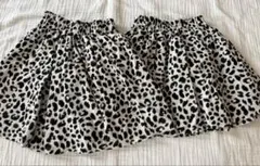 GLOBALWORK スカート ダルメシアン 2枚セット姉妹お揃い130 140