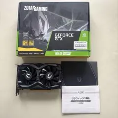 ZOTAC GAMING GTX1650 4GB ロープロ グラボ 箱付き - メルカリ