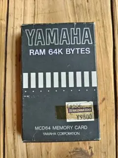 ヤマハ メモリカード MCD64 ♥YAMAHA MCD64 MCD32 MEMORY CARD RAM - メルカリ