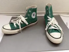 CONVERSE グリーン ハイカットスニーカー JPN 23