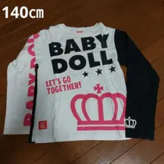 BABY DOLL 長袖カットソー 140cm