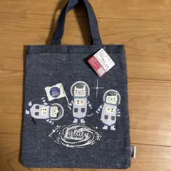 クスグルジャパン トートバッグ　ネコまるけ手さげバッグ