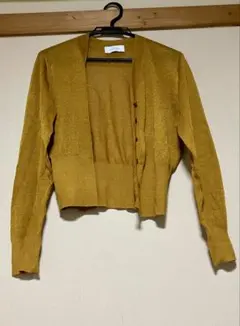 リブカーディガン