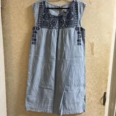OLD NAVY 刺繍入りノースリーブワンピース XXL 160のサムネイル