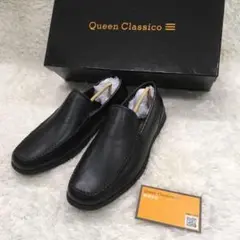 クインクラシコ ビジネスシューズ モカシン 本革 24.5～25cm