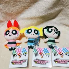 パワーパフガールズ ぬいぐるみ マスコット バブルス ブロッサム バターカップ