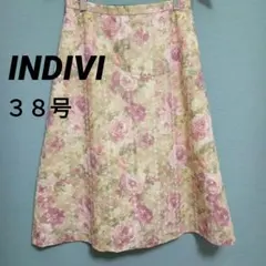 【ＩＮＤＩＶＩ】　スカート　花柄