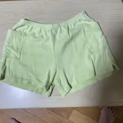 ライトグリーン ハーフパンツ 2ポケット