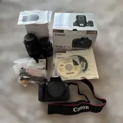 Canon EOS M2 ダブルレンズキット ブラック スマホ転送可 - メルカリ