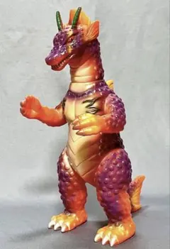 M1号 ブルマァク チタノザウルス エムイチ　ハローウィンカラー　ソフビのサムネイル