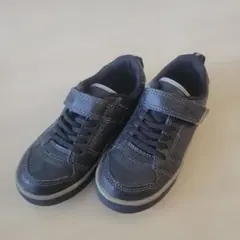コムサ×IFME　KIDSスニーカー　ブラック19cm