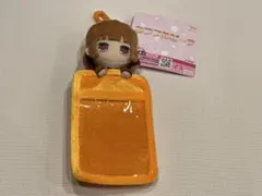 カラフルピーチ　ぬいぐるみパスケース　えと