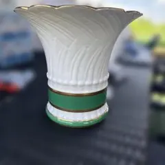 陶磁器 花瓶 フラワーベース 金彩装飾のサムネイル