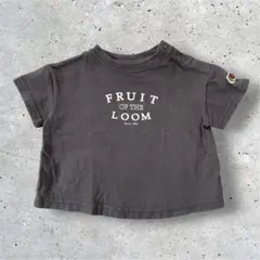 フルーツオブザルーム Tシャツ 80 半袖 チャコールグレー トップス 男の子のサムネイル