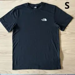 半袖Tシャツ　Sサイズ　ロゴ　シンプル　黒　ノースフェイス　ブラック