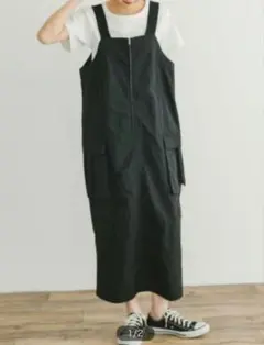 ミリタリー ロングワンピース