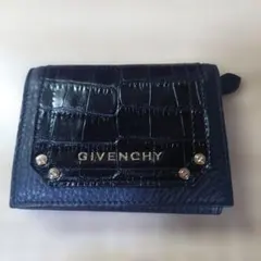 ジバンシーGIVENCHY財布黒色牛革イタリア製のサムネイル