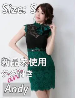 キャバドレス 新品未使用 タグ付き Andy S ドレス ミニドレス